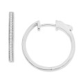 Diamond Small Hoop E...