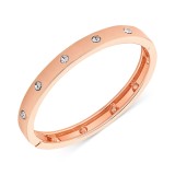 Rose Gold-Tone Hinge...