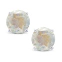 Moonstone (1-1/10 ct. t.w.) Stud Earrings in 14K White or Yellow Gold