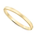 Comfort Fit Wedding Band (2mm) in 14k Gold