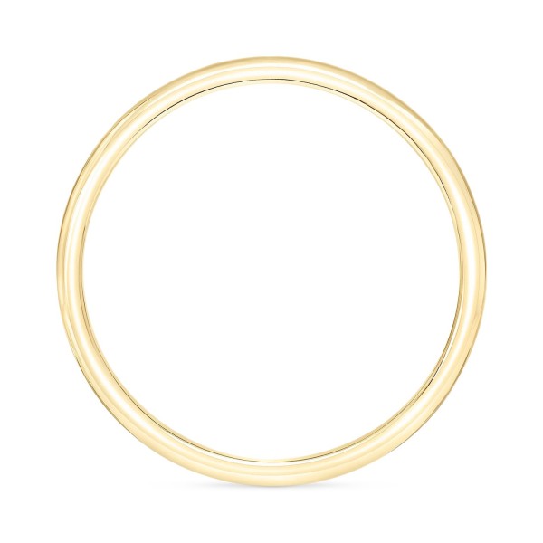 Comfort Fit Wedding Band (2mm) in 14k Gold