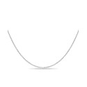 Sterling Silver Chain Necklace, 18