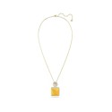 Square Cut Gold Tone Plated Necklace