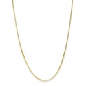 18K Gold over Sterling Silver Necklace, 16