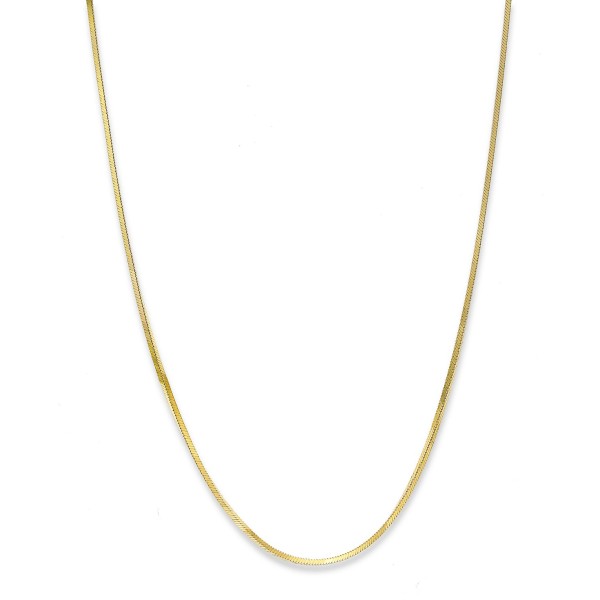 18K Gold over Sterling Silver Necklace, 16