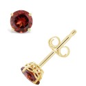 Garnet (1-1/5 ct. t.w.) Stud Earrings in 14K Yellow Gold