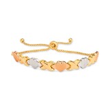 Bracelet in 18k Tri-...