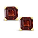 Garnet (2-1/2 ct. t.w.) Stud Earrings in 14K Yellow Gold