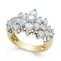 Diamond Pyramid Ring (2-1/2 ct. t.w.) in 14k Gold