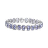 Tanzanite Oval Tenni...