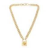 Padlock Pendant Neck...