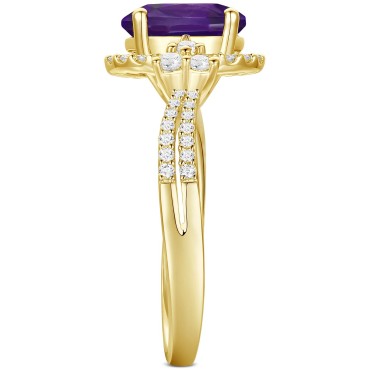 Amethyst (1-1/2 ct. ...